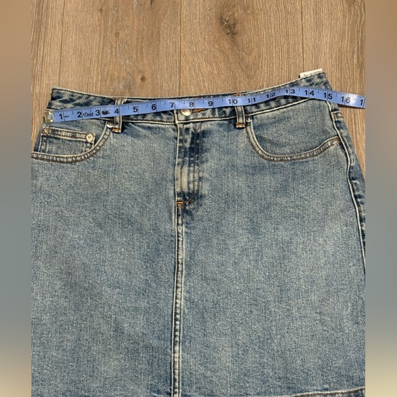 A.P.C. Rue Madame Paris Mini Denim Skirt. Size 36 - Picture 7 of 9